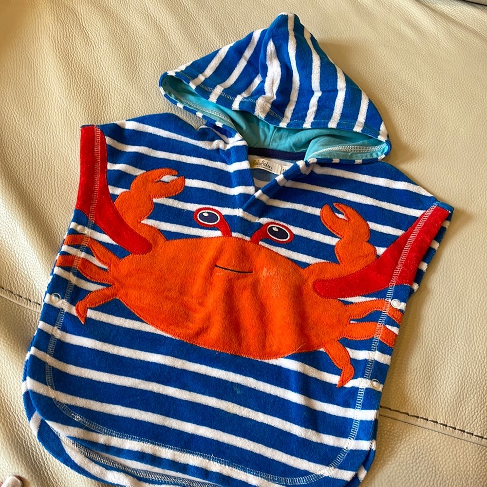 Mini Boden Towelling Throw-on